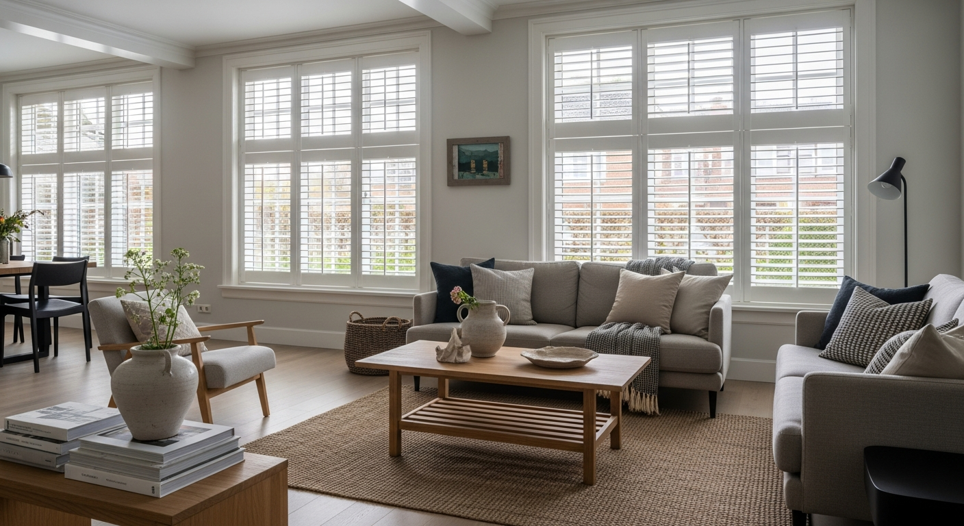 Shutters raamdecoratie